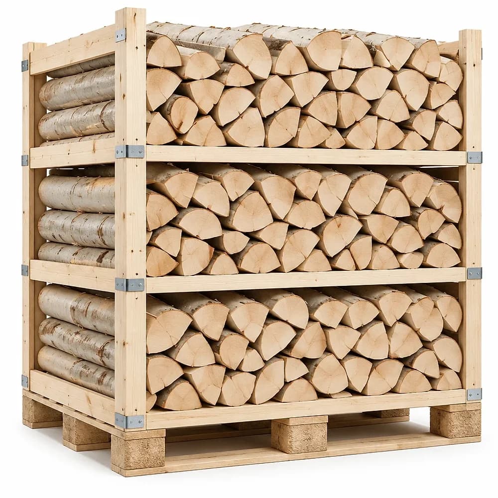 Bûches 33 cm 100 % hêtre — 3 stères
