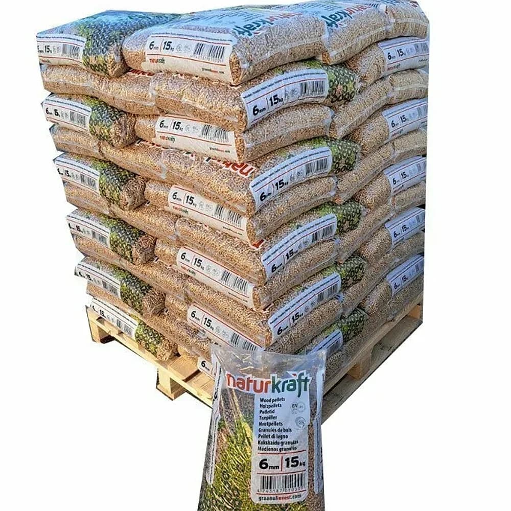 Granulés Holz Westerwalder 15 kg — palette de 66 sacs