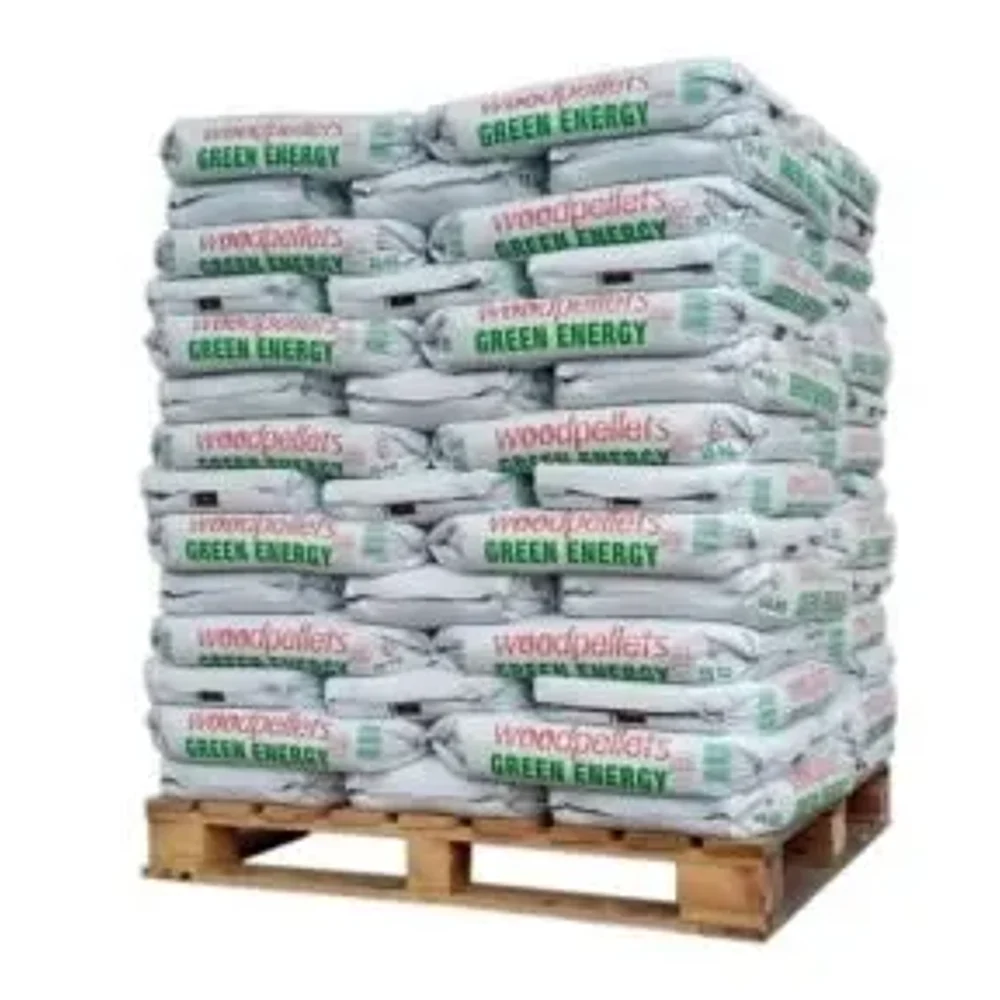Pellets Green Energy 15 kg — palette de 65 sacs