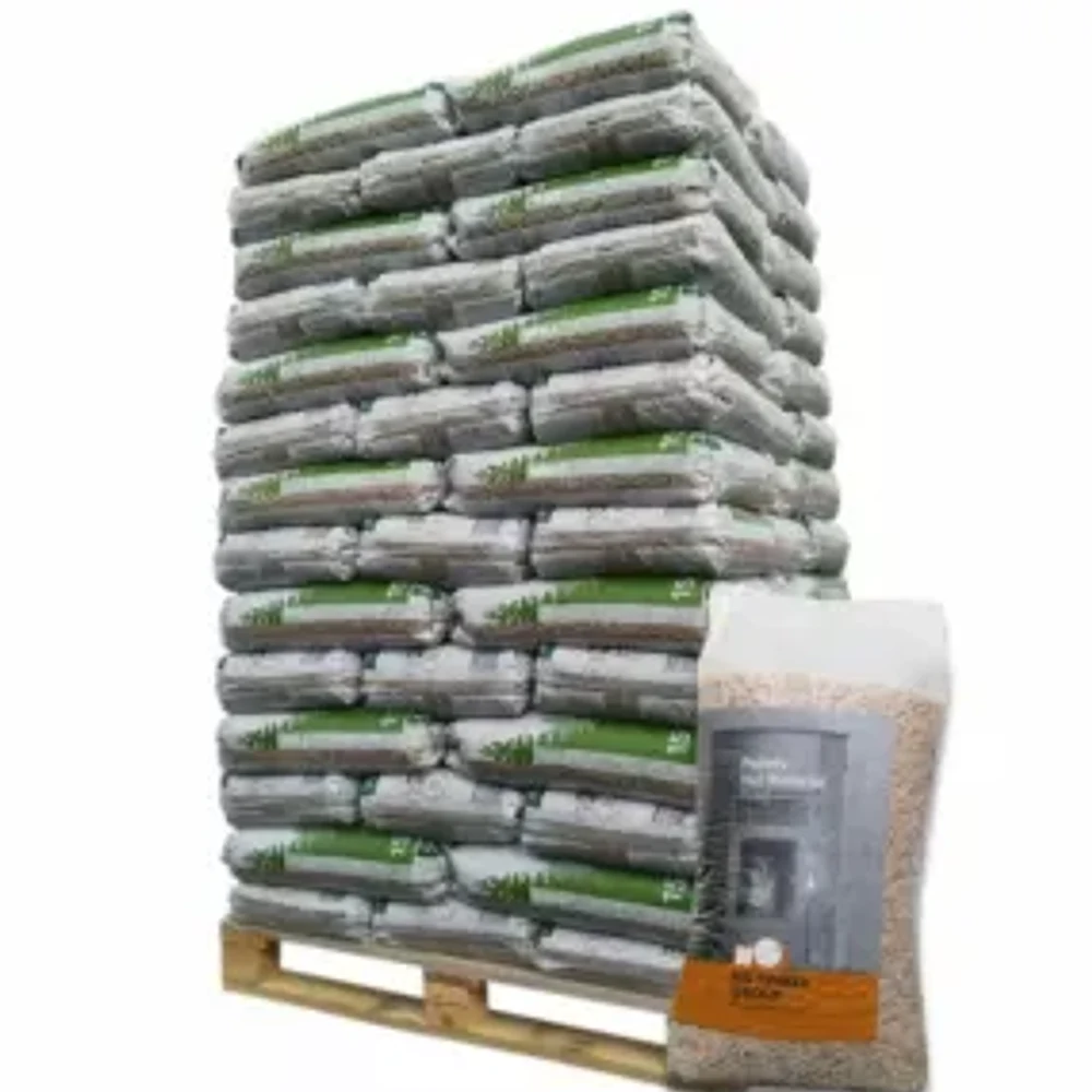 Pellets HS Timber 15 kg — palette de 66 sacs