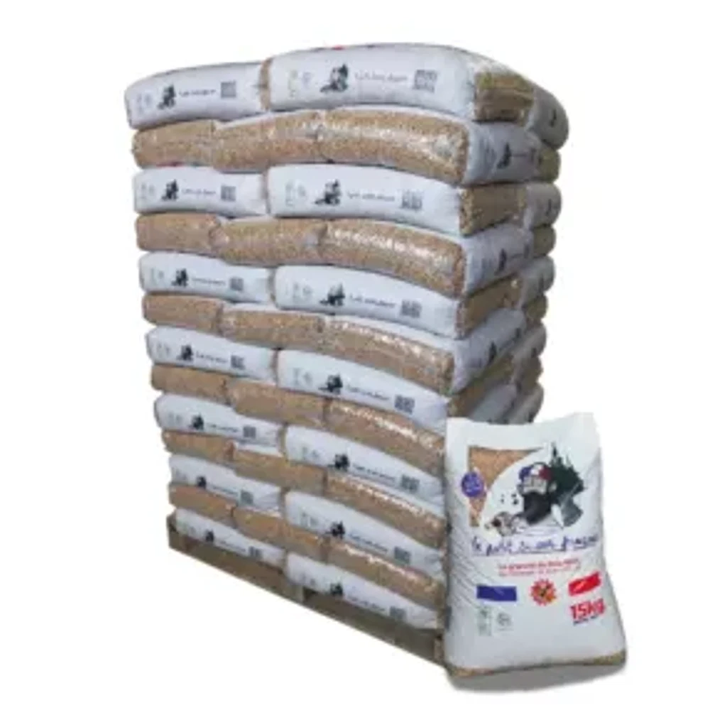 Pellets Le petit scieur français 15 kg — palette de 65 sacs