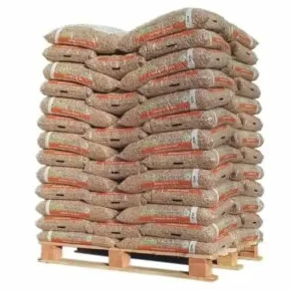 Pellets Moulin Bois Energie 15 kg — palette de 65 sacs